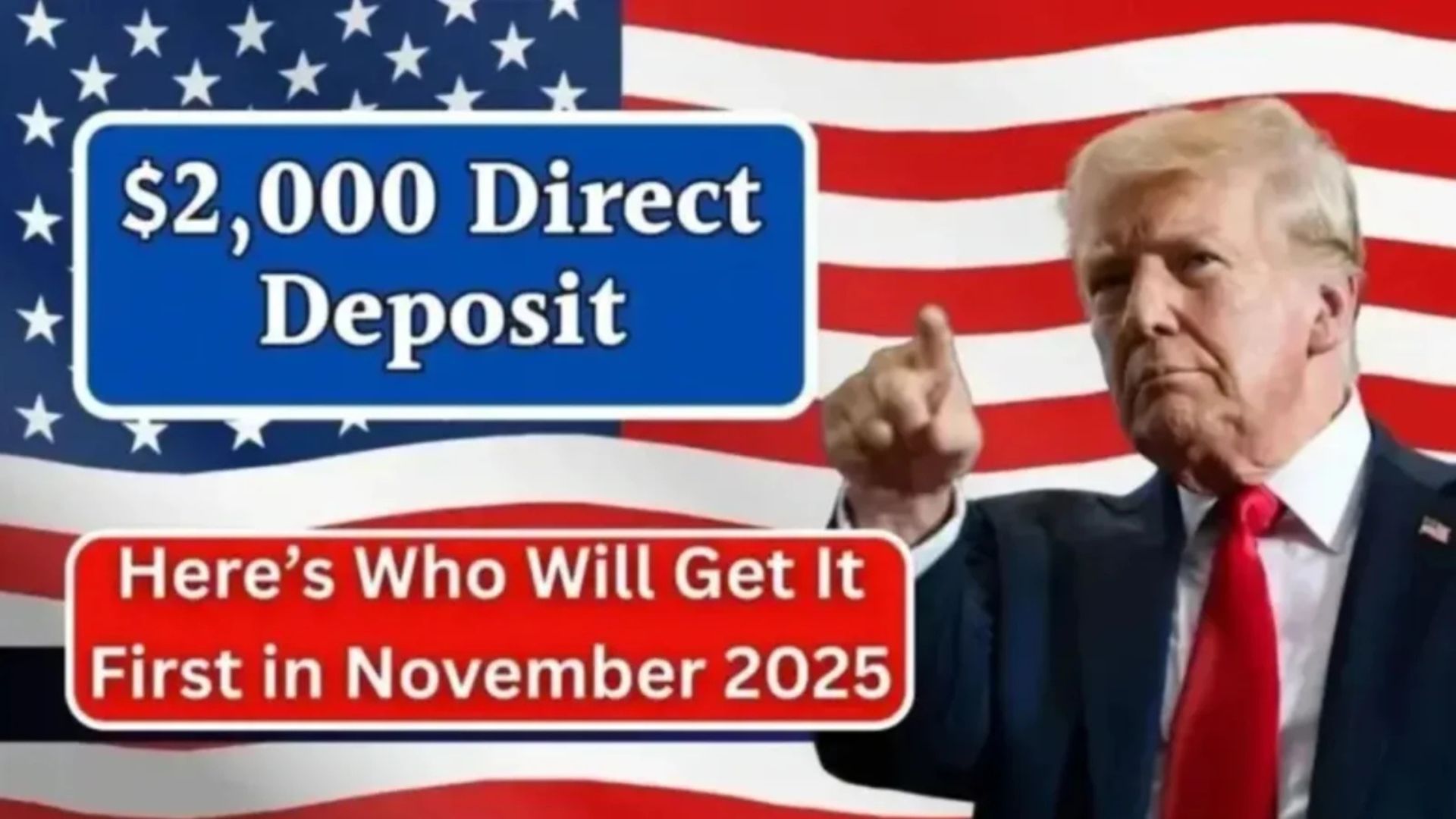 IRS Confirms $2,000 Direct Deposit for November 2025: Eligibility, Payment Dates & How to Get Yours